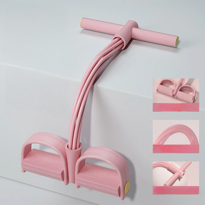 Élastique Musculation - YogaPedalPuller™ - Rose