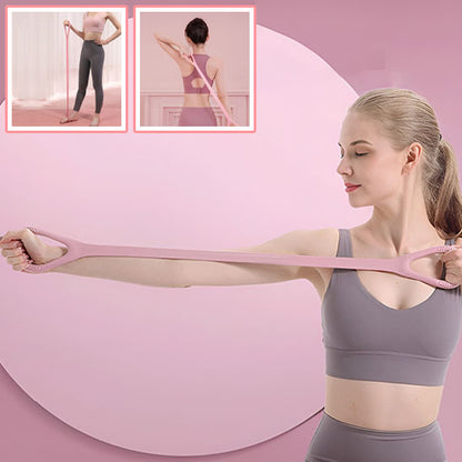 femme qui etire ces bras 