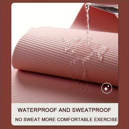 tapis met de l'eau pour montre qu'il est hydrofuge